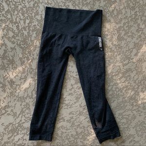GYMSHARK Cropped Gray Leggings
